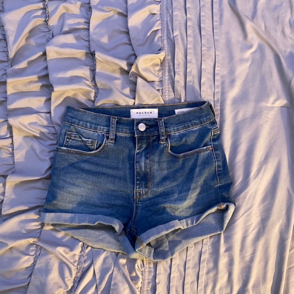 pacsun size 26 blue jean shorts - Picture 1 of 3